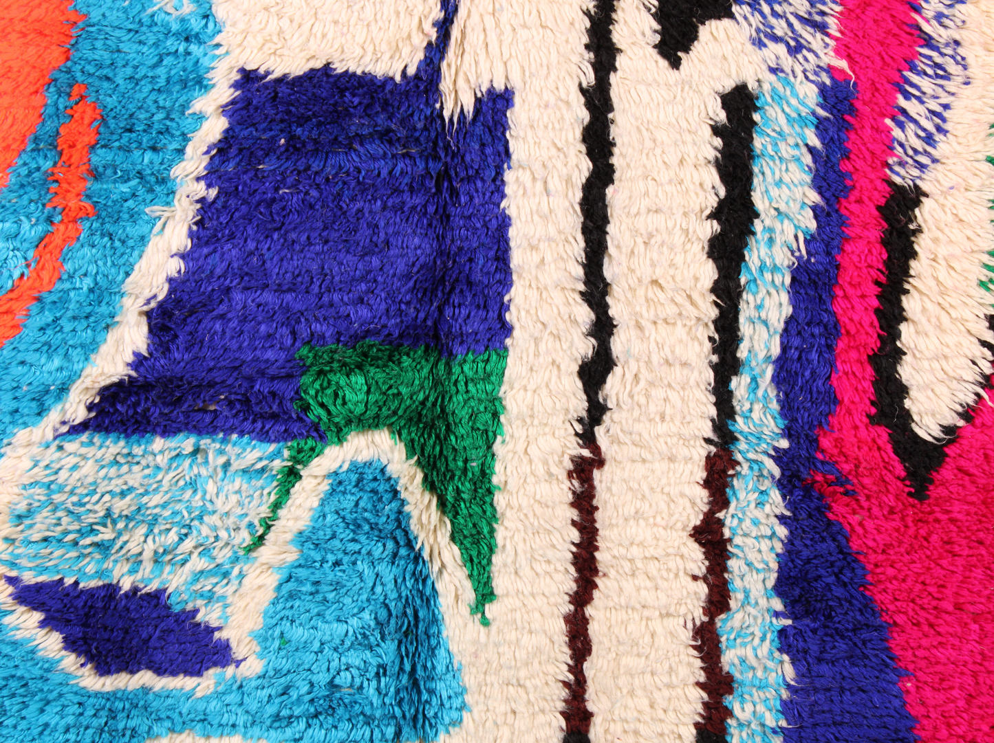Tapis Azilal Graphique coloré