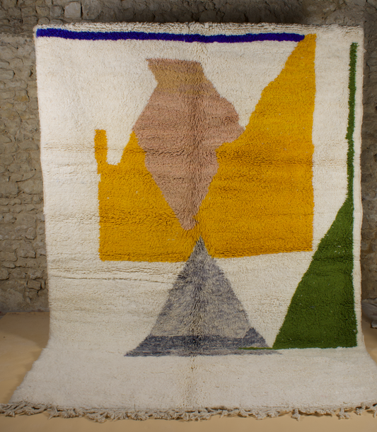 Tapis Beni Ouarain Graphique Unique