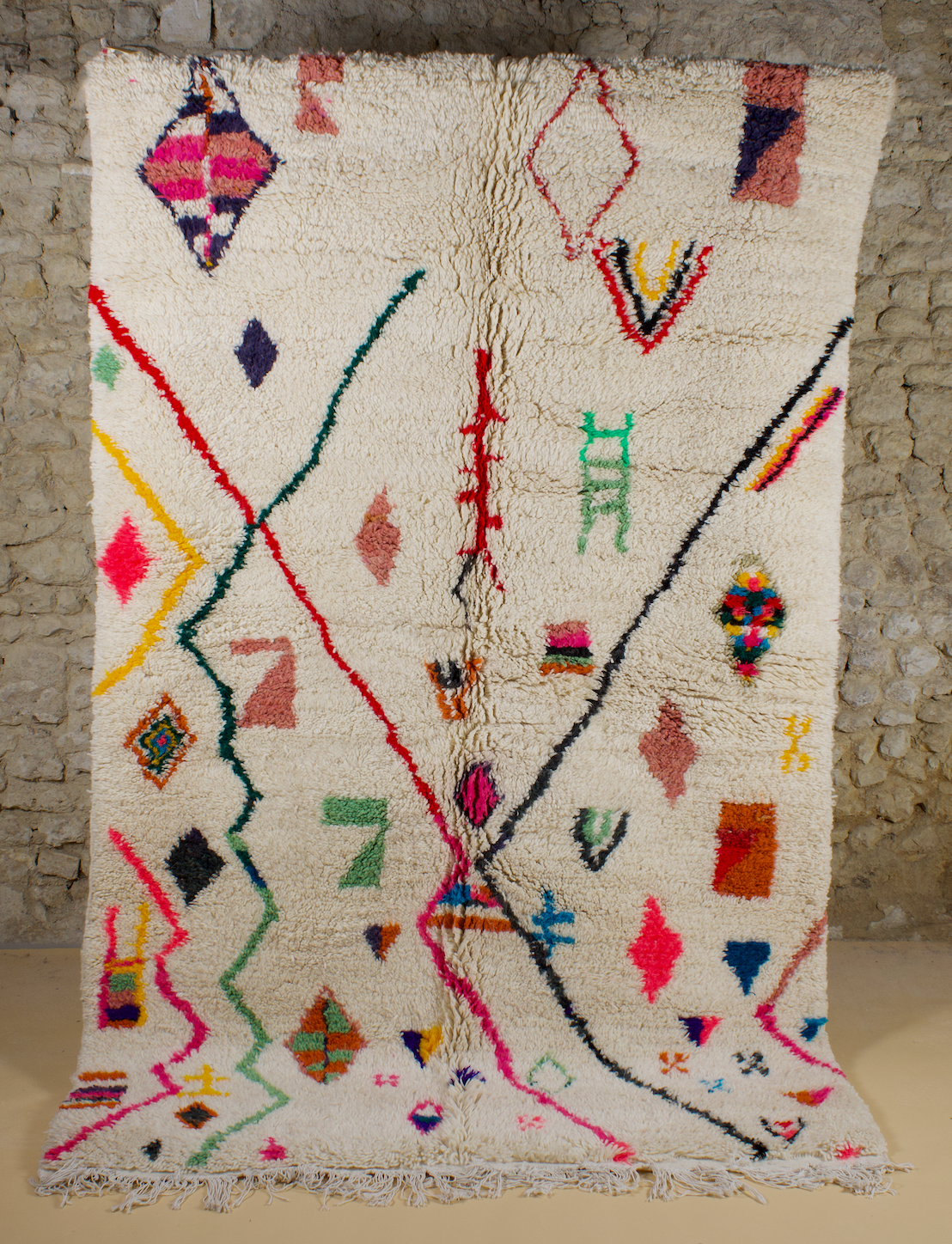 Tapis Azilal Couleurs vives