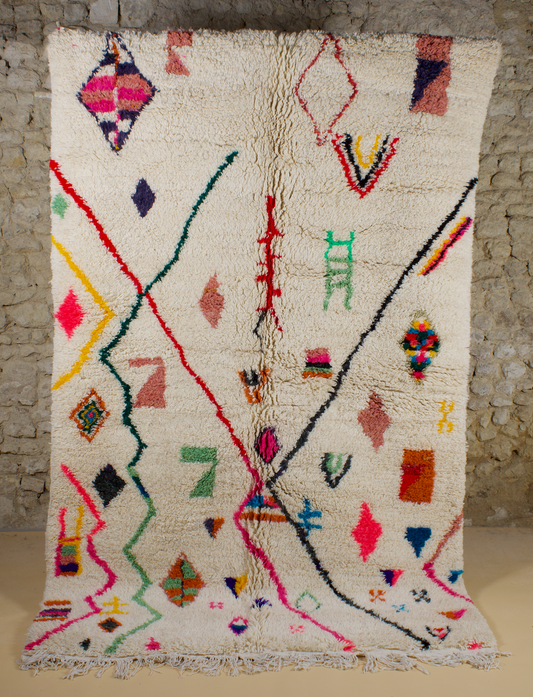 Tapis Azilal Couleurs vives