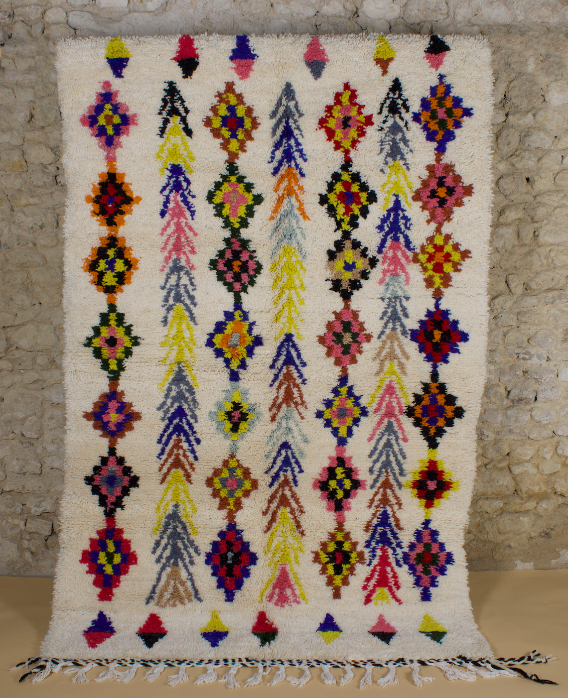 Tapis Azilal Coloré