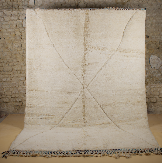 Grand Tapis Beni Ouarain Creme