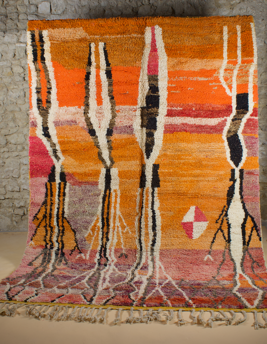 Tapis Boujaad - Artisanal et Coloré