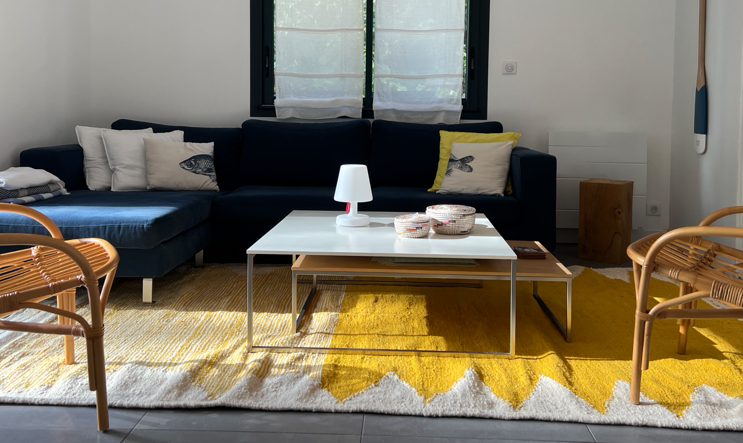 Tapis Kilim Zanafi Jaune