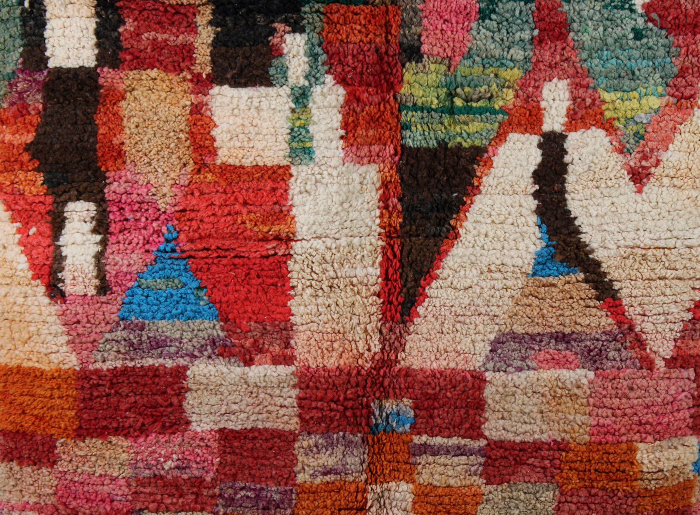 Tapis Boujaad Coloré