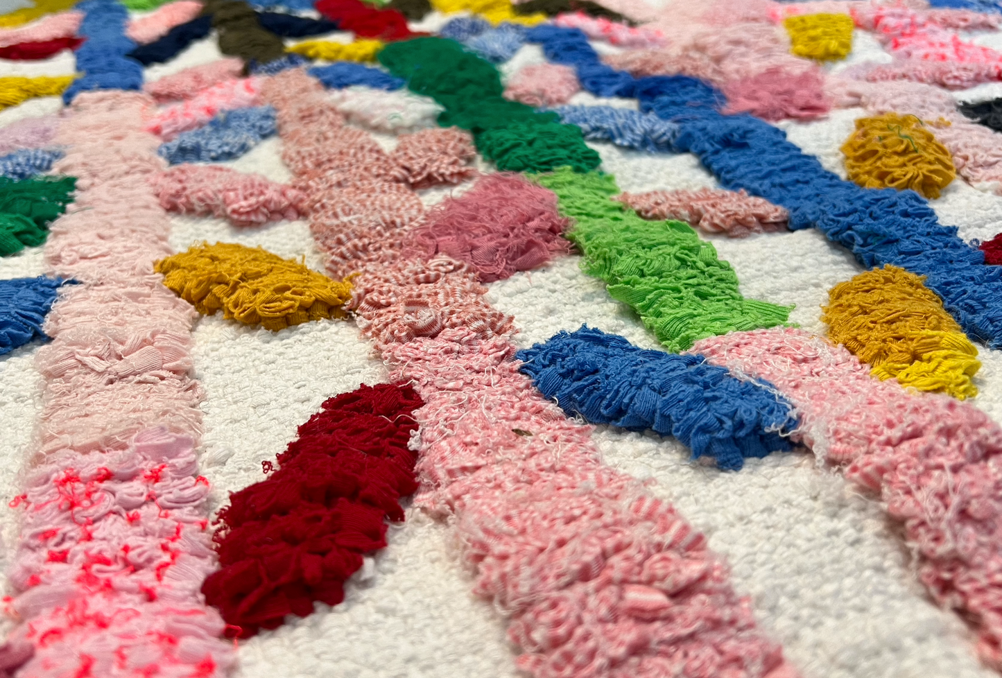 Petit Tapis Boucherouite Coloré