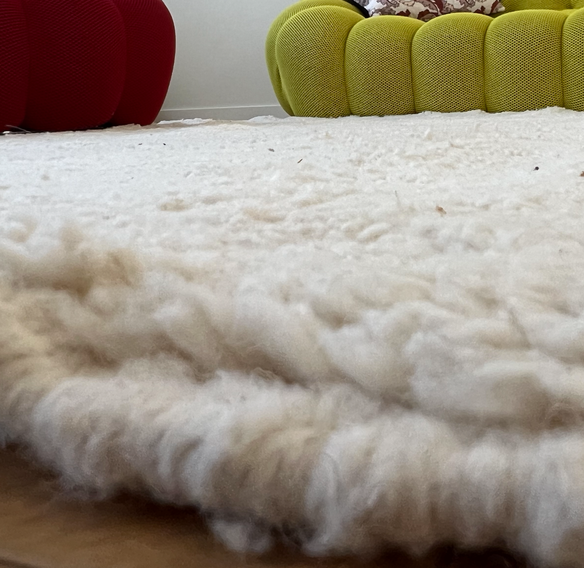Grand Tapis Beni Ouarain Creme