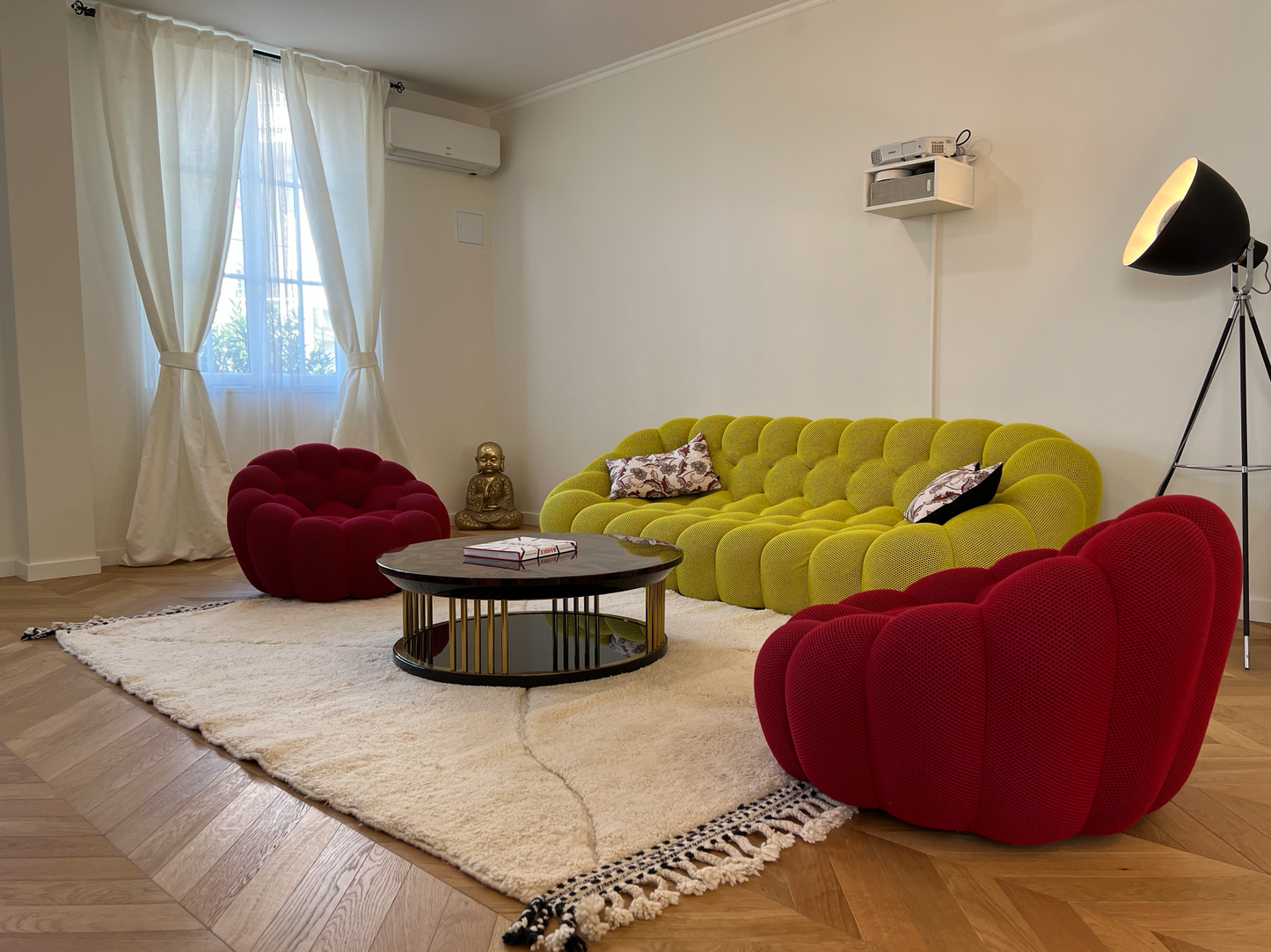 Grand Tapis Beni Ouarain Creme
